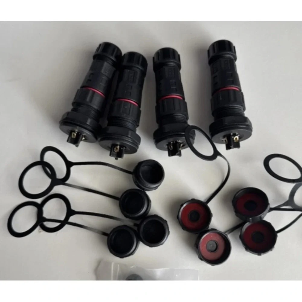 4-Pack AOHUA M20 Waterproof Connector 1503 FM‎ Outdoor Electrical Plug-New